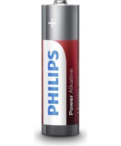 PHILIPS baterijas Power Alkaline,  iepakojumā 4 gab - LR6P4F/10