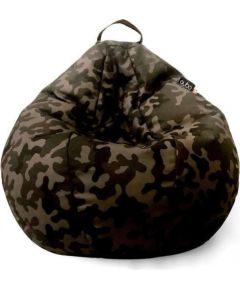 Qubo Comfort 80 Camouflage Pop Augstas kvalitātes krēsls Bean Bag