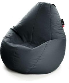Qubo Comfort 90 Graphite Pop Augstas kvalitātes krēsls Bean Bag