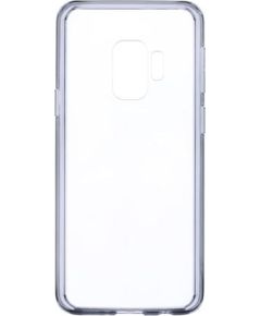 Devia Shockproof Aizmugurējais Silikona Apvalks priekš Samsung G960 Galaxy S9 Caurspīdīgs - Melns