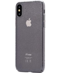 Devia Amber Пластмассовый Чехол  для Apple iPhone X / XS Прозрачный - Черный
