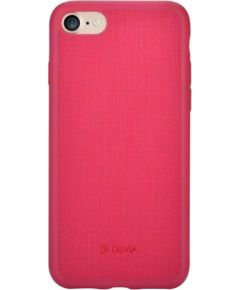 Devia Jelly England Силиконовый Чехол для Apple iPhone 7 / 8 Розовый (Mocco Blister)
