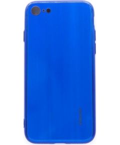 Evelatus  
       Apple  
       iPhone 7/8 Beam Anti-Explosion Tempered Glass Case 
     Blue