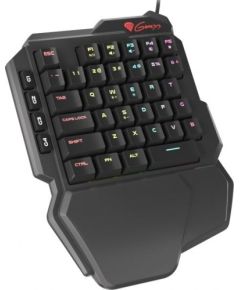 Genesis NKG-1319, Gaming keyboard, RGB LED light, Black, Wired, Thor 100 RGB,