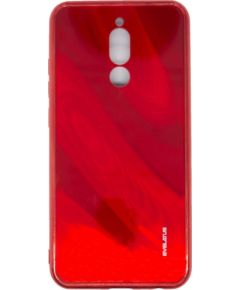 Evelatus  
       Xiaomi  
       Redmi 8 Water Ripple Full Color Electroplating Tempered Glass Case 
     Red