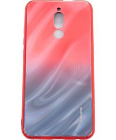 Evelatus  
       Xiaomi  
       Redmi 8 Water Ripple Gradient Color Anti-Explosion Tempered Glass Case 
     Gradient Red-Black