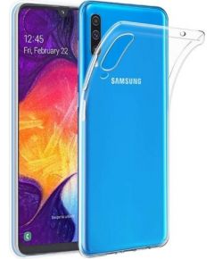 Swissten Clear Jelly Back Case 0.5 mm Aizmugurējais Silikona Apvalks Priekš Samsung A105 / A10 Caurspīdīgs