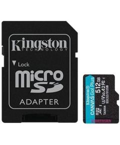 Kingston Canvas Go! Plus 512GB microSDXC UHS-I U3 A2 Class10 V30