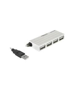 DELOCK HUB USB2.0 4 Port ext. ZSlimZ