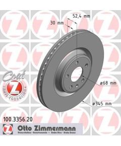 Zimmermann Bremžu disks 100.3356.20