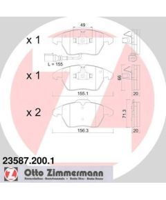 Zimmermann Bremžu kluči 23587.200.1