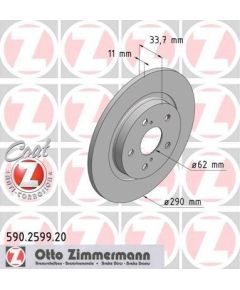 Zimmermann Bremžu disks 590.2599.20