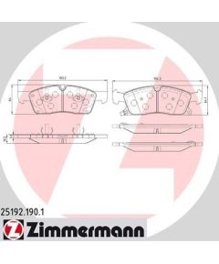 Zimmermann Bremžu kluči 25192.190.1