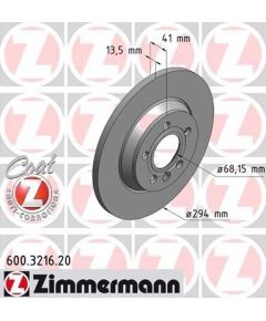 Zimmermann Bremžu disks 600.3216.20