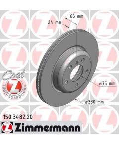 Zimmermann Bremžu disks 150.3482.20