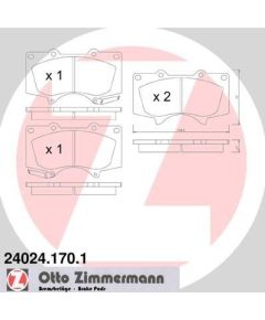 Zimmermann Bremžu kluči 24024.170.1
