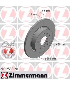 Zimmermann Bremžu disks 200.2535.20