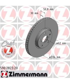 Zimmermann Bremžu disks 590.2823.20