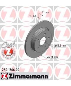 Zimmermann Bremžu disks 250.1366.20