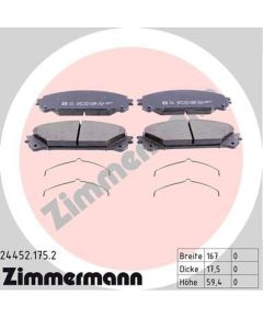 Zimmermann Bremžu kluči 24452.175.2