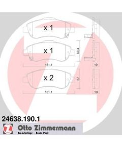 Zimmermann Bremžu kluči 24638.190.1