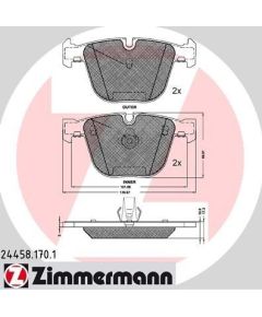 Zimmermann Bremžu kluči 24458.170.1