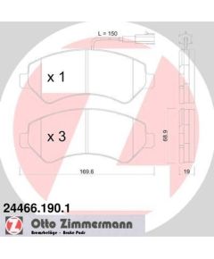 Zimmermann Bremžu kluči 24466.190.1