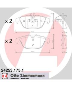 Zimmermann Bremžu kluči 24253.175.1