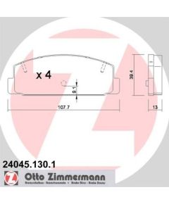Zimmermann Bremžu kluči 24045.130.1