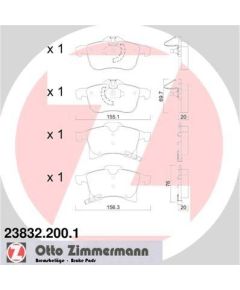 Zimmermann Bremžu kluči 23832.200.1