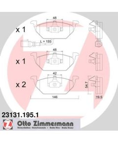 Zimmermann Bremžu kluči 23131.195.1