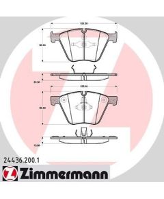 Zimmermann Bremžu kluči 24436.200.1