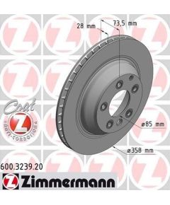 Zimmermann Bremžu disks 600.3239.20