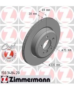 Zimmermann Bremžu disks 150.3484.20