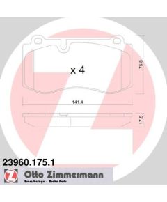 Zimmermann Bremžu kluči 23960.175.1