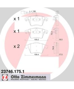 Zimmermann Bremžu kluči 23746.175.1