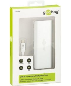 Goobay USB-C Premium Multiport-Dock 76788 Silver