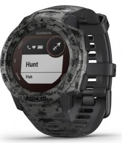 Garmin Instinct Solar Camo Edition, graphite