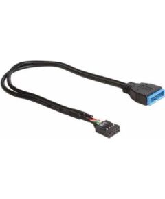 USB 2.0 pin header female > USB 3.0 pin header male 30 cm