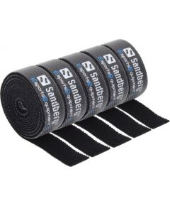 SANDBERG Cable Velcro Strap 5-pack