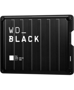 External HDD|WESTERN DIGITAL|P10 Game Drive|5TB|USB 3.2|Colour Black|WDBA5G0050BBK-WESN