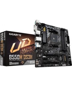 GIGABYTE B550M DS3H AM4 DDR4 2xM.2