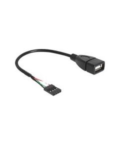 DELOCK Cable USB 2.0 A to pin header