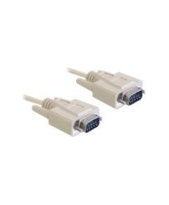 DELOCK Cable Serial SUB-D 9 5m St/St