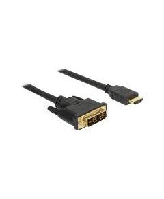 DELOCK Cable DVI 18+1 > HDMI-A 1,5 m bl.