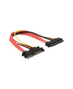 DELOCK Cable SATA 22p>22p m/f Extens20cm