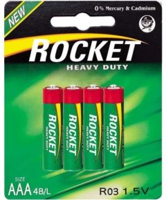 Rocket R03-4BB (AAA) Blistera iepakojumā 4gb