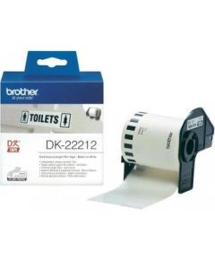 BROTHER DK22212 WHITE FILM TAPE 62MM