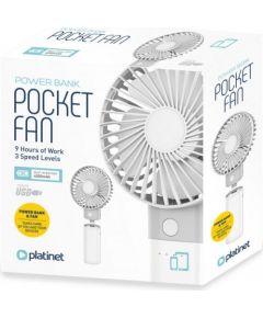 Platinet rechargeable fan 4000 mAh (45237)