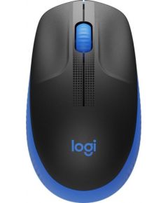 Logitech M190 Full-size wireless mouse - BLUE - 2.4GHZ - EMEA - M190